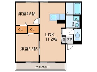 スマイル明正の物件間取画像